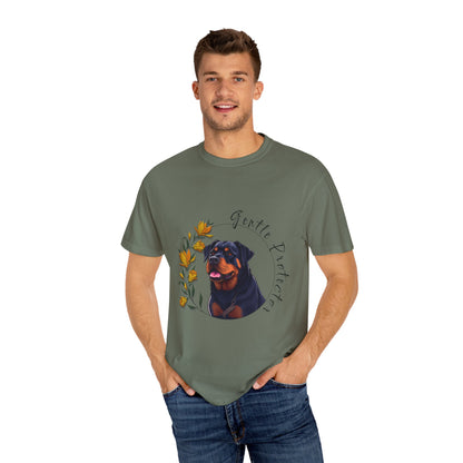 Gentle Protector Unisex Garment-Dyed T-Shirt - Dog Lover Apparel