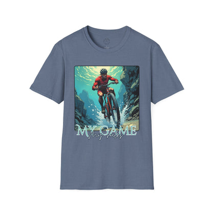 My Game Unisex Softstyle T-Shirt - Perfect for Cyclists and Outdoor Enthusiasts, cycling ,sport