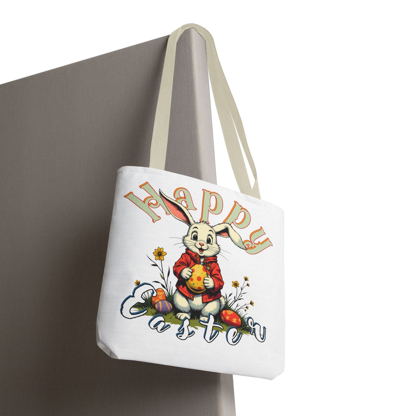 Easter Bunny Tote Bag - Celebrate Spring with Style, happe easter, bunny