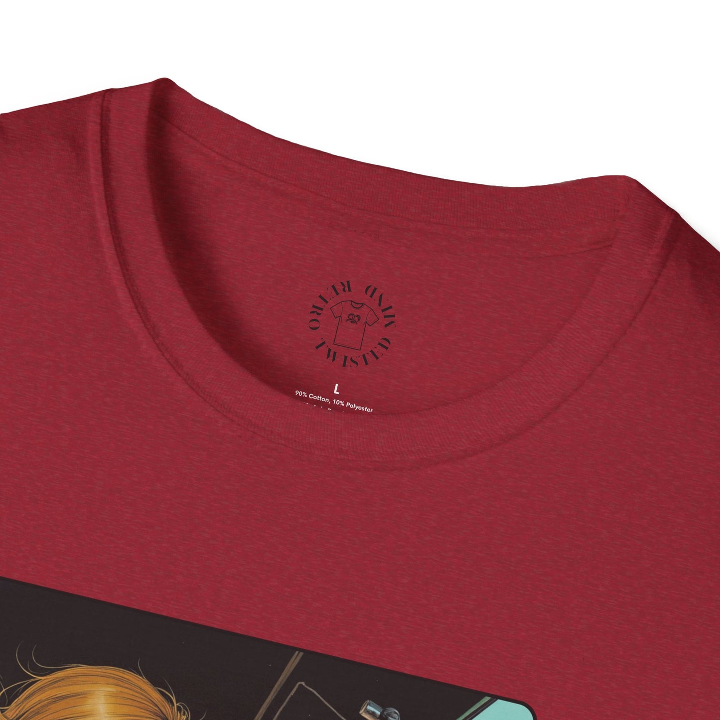 In My Element Graphic T-Shirt | Unisex Softstyle Tee,woman driving