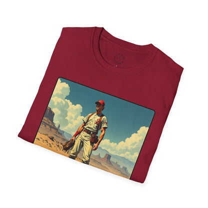 My Game My Rules Unisex Softstyle T-Shirt - Vintage Baseball Graphic Tee, sport, baseball