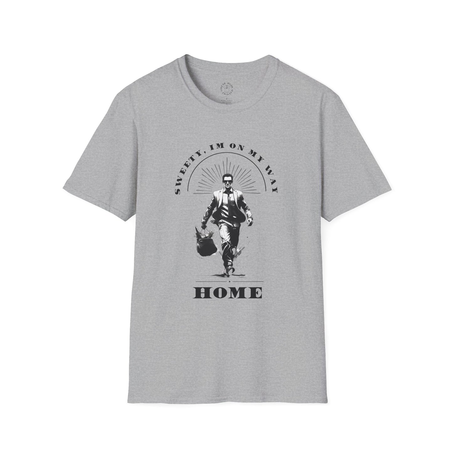 Homeward Bound Unisex Softstyle T-Shirt - Sweetie, I'm on My Way