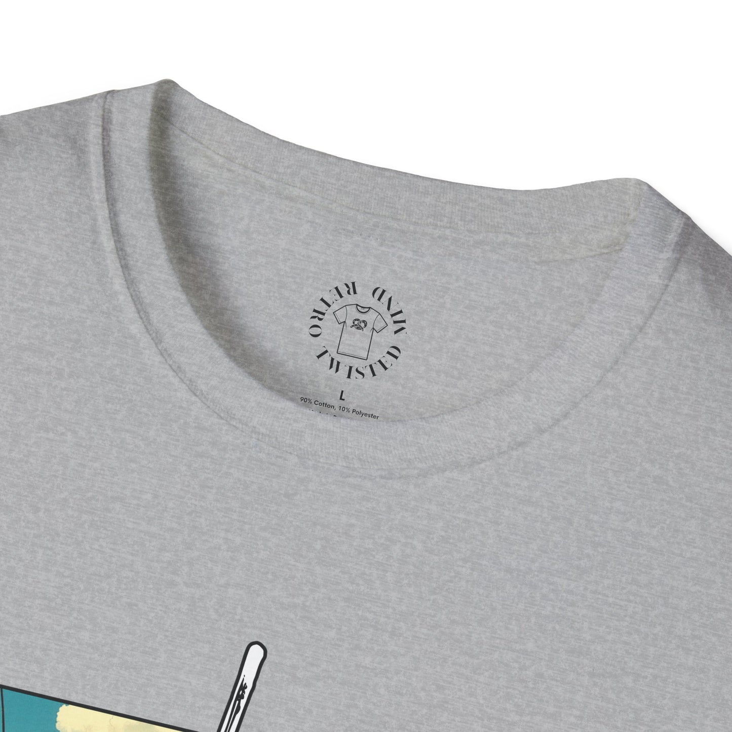 Fishing Like a Pro Unisex Softstyle T-Shirt,gator