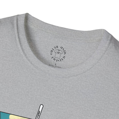 Fishing Like a Pro Unisex Softstyle T-Shirt,gator