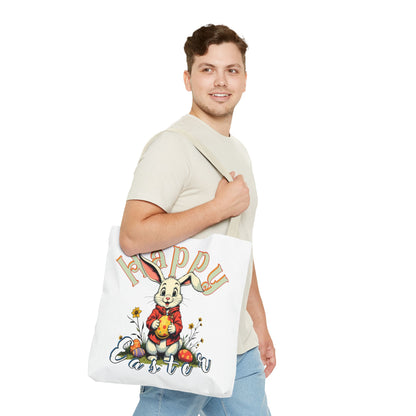 Easter Bunny Tote Bag - Celebrate Spring with Style, happe easter, bunny