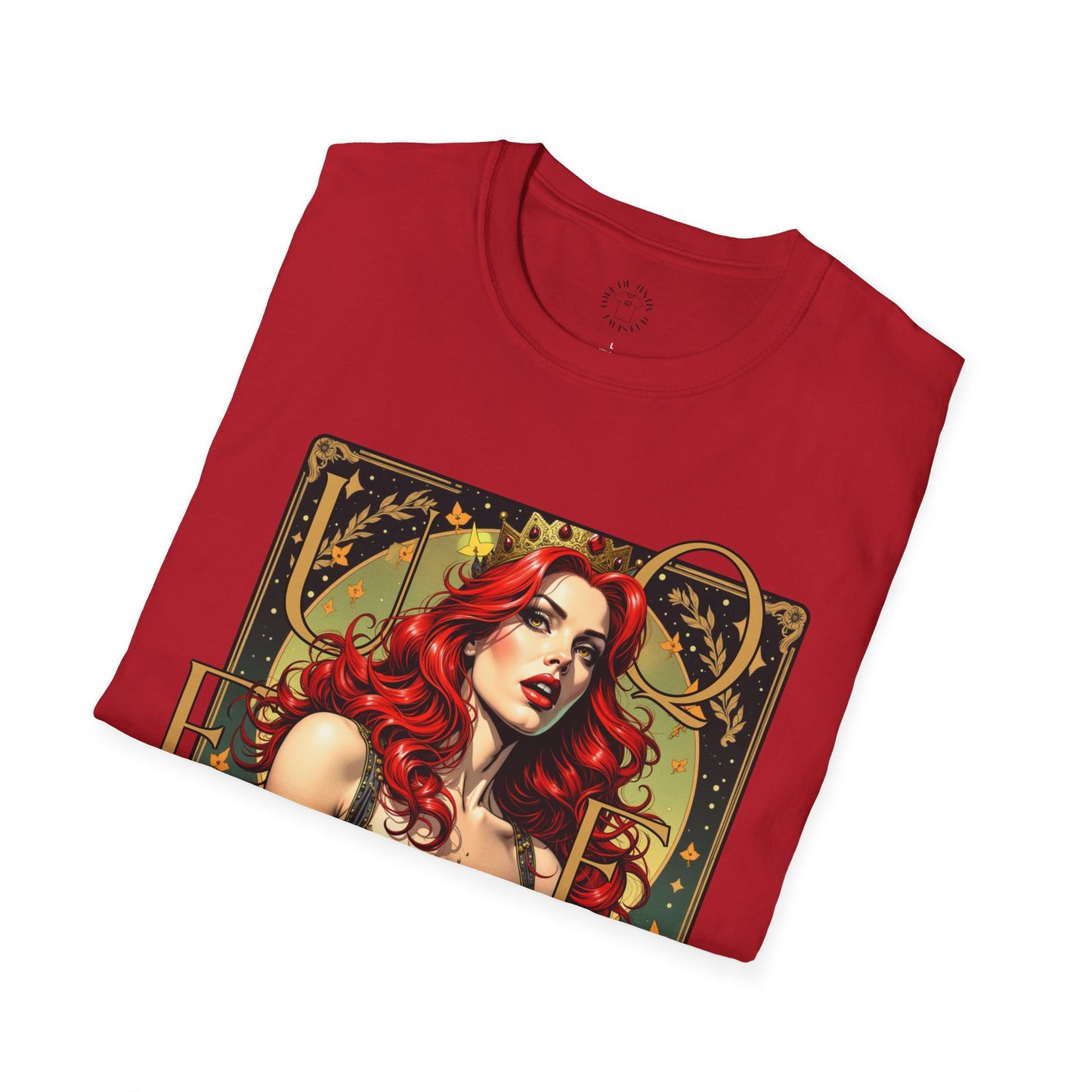 Enchanting Queen Graphic Unisex Softstyle T-Shirt,queen,girl