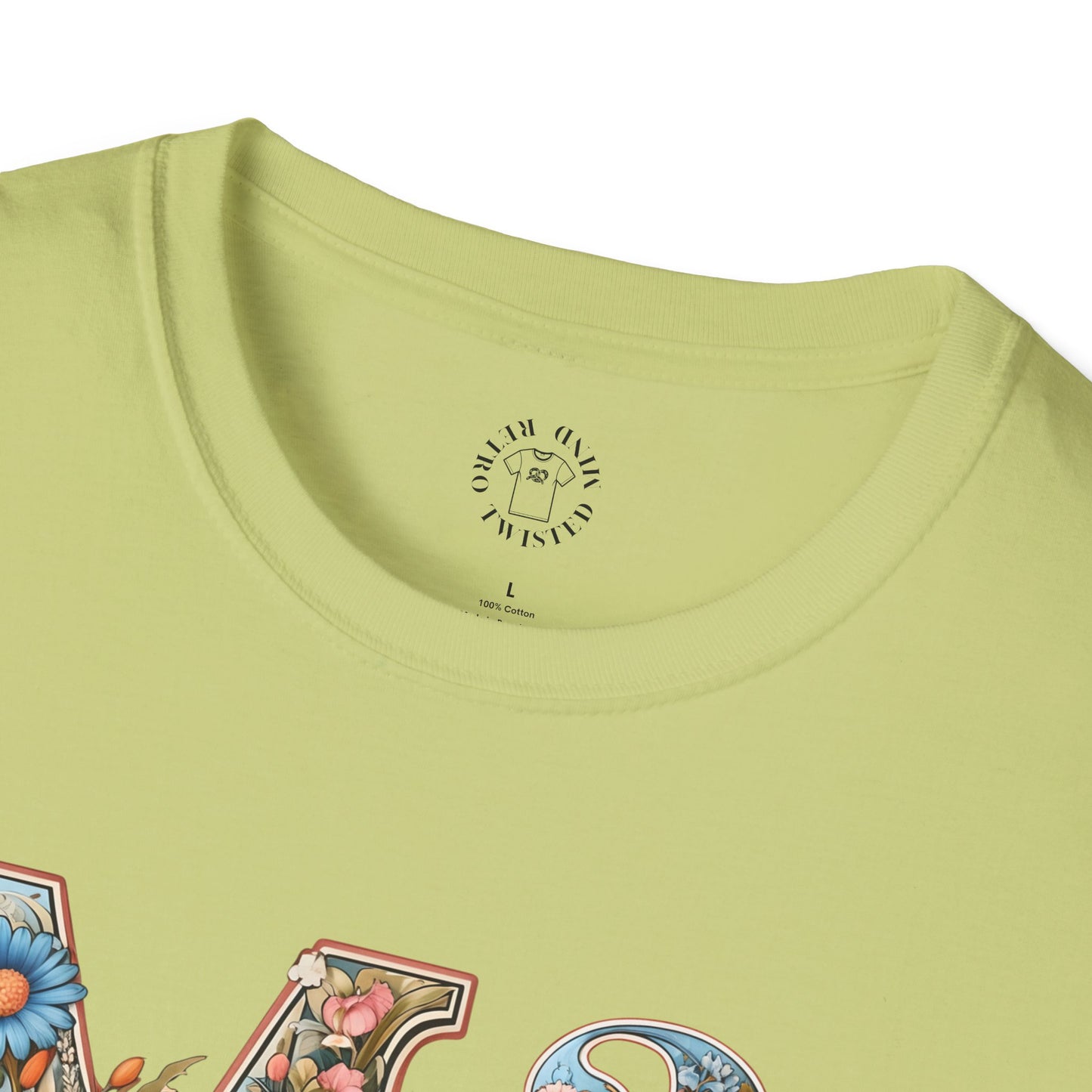 Floral Mama Unisex T-Shirt, Softstyle Tee, Casual Wear, Gift for Mother day,mama