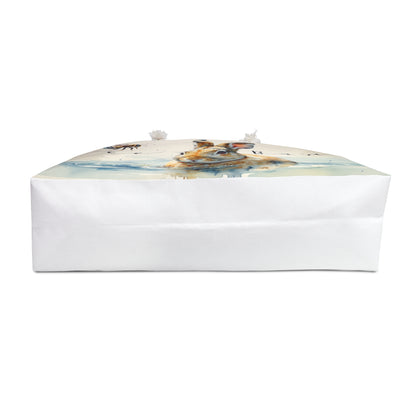 Inspirational Weekender Bag - 'Bee Brave' Design for Travel and Adventure,bunny